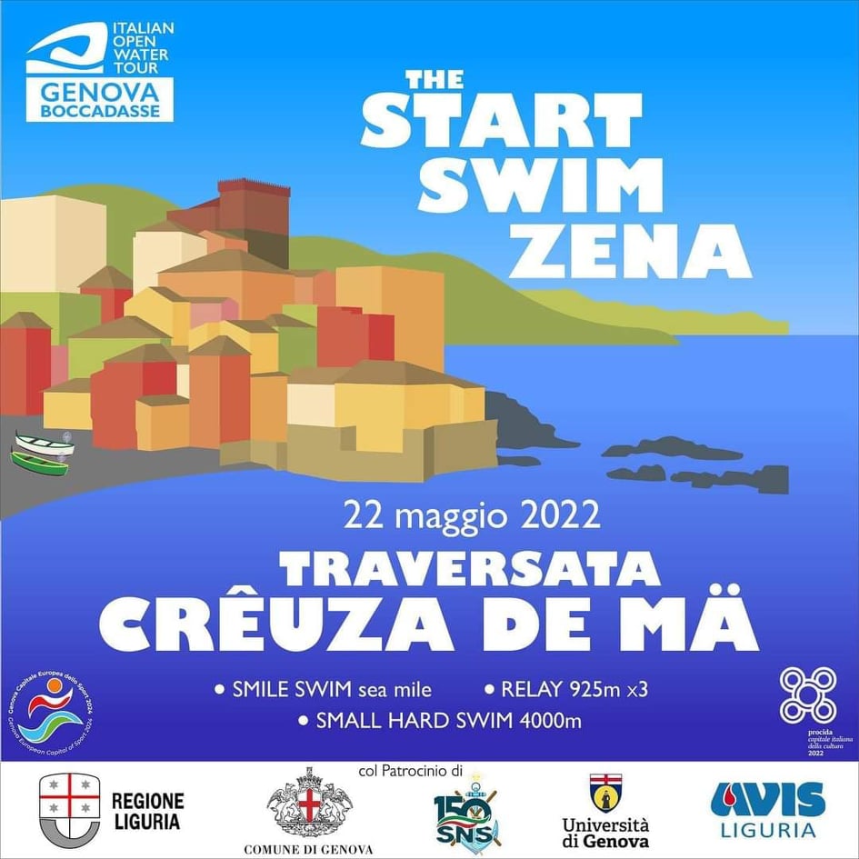 Nuoto in acque libere: Italian Open Water Tour parte da Genova il